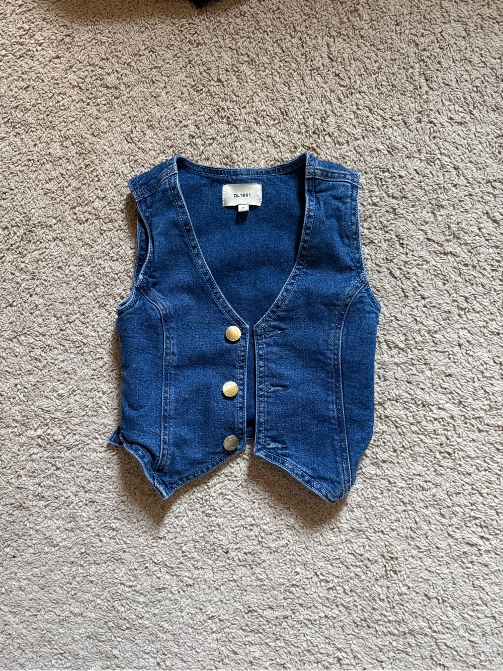 DL1961 denim vest